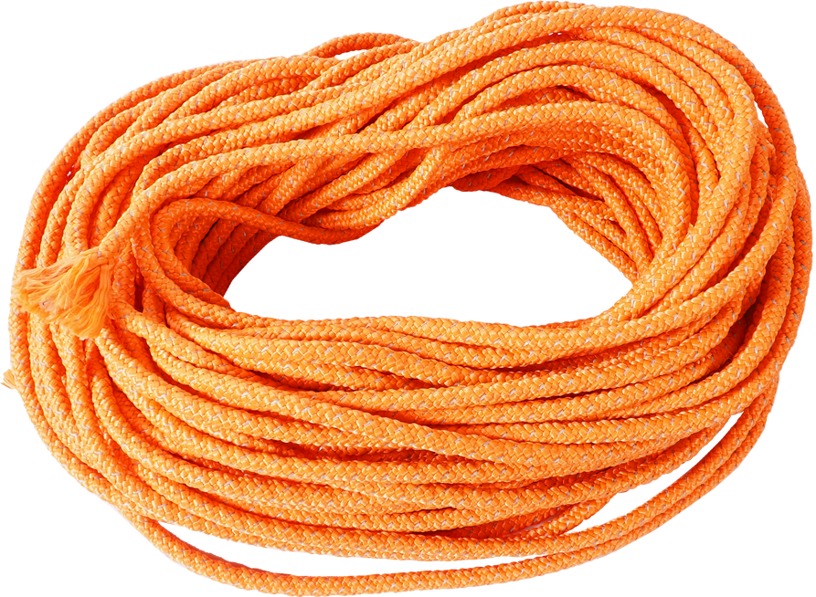 Safety rope orange reflective